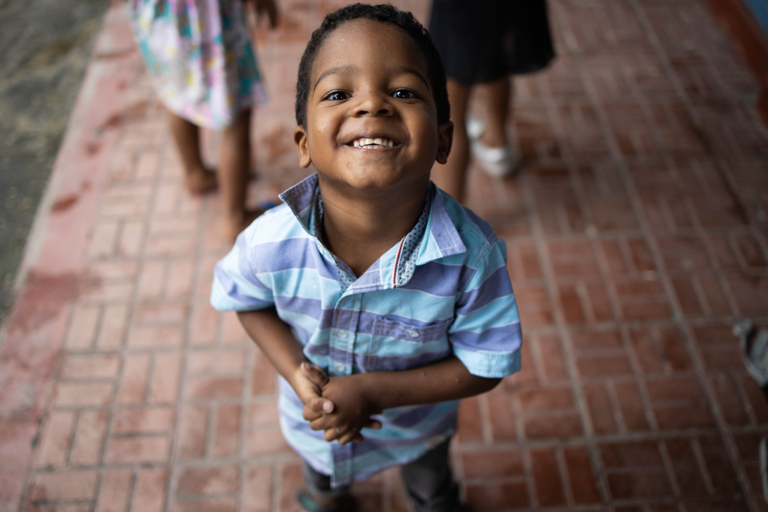 Smiling boy Honduras